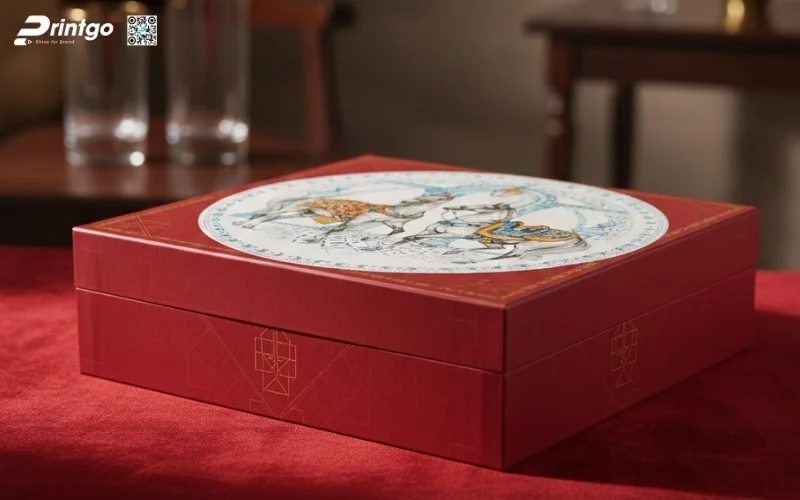 Bộ sưu tập hộp quà tết ngựa quy cách hộp âm dương 