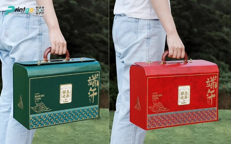 Mẫu hộp quà tết bằng da bền đẹp và sang trọng nhất