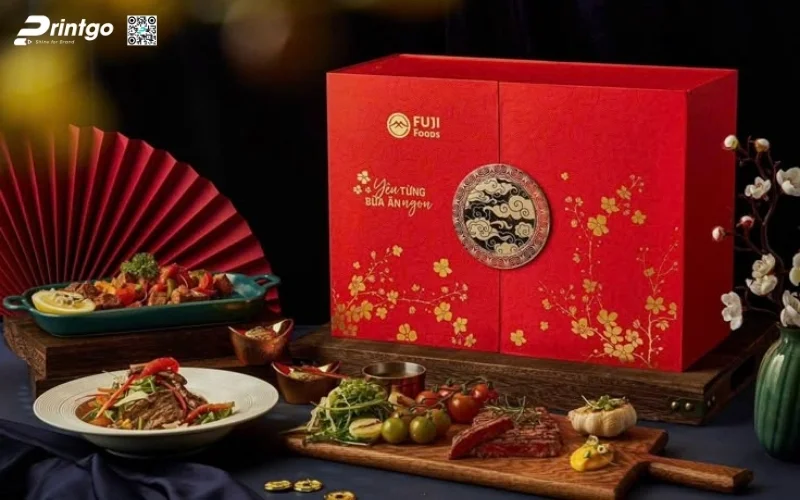 Set hộp quà tết các loại hạt kiểu cánh bướm