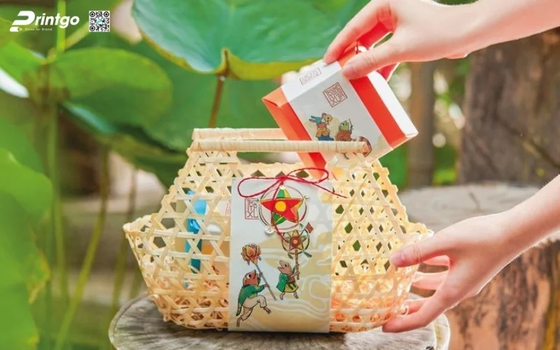 Một số mẫu hộp quà tết mây tre đan dạng giỏ xách 