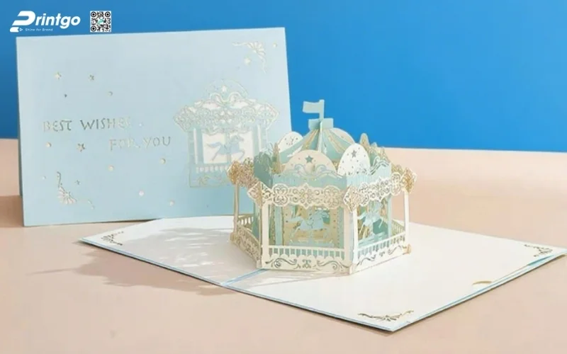 Các mẫu thiệp chúc tết 3D chủ đề cảnh sắc thiên nhiên