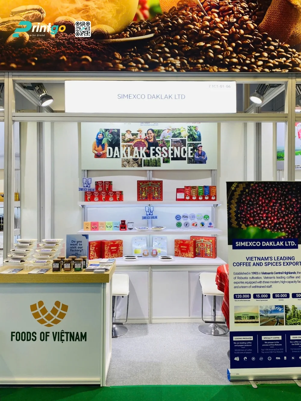 Thương hiệu Simexco tham gia Cafe show Hanoi 2025