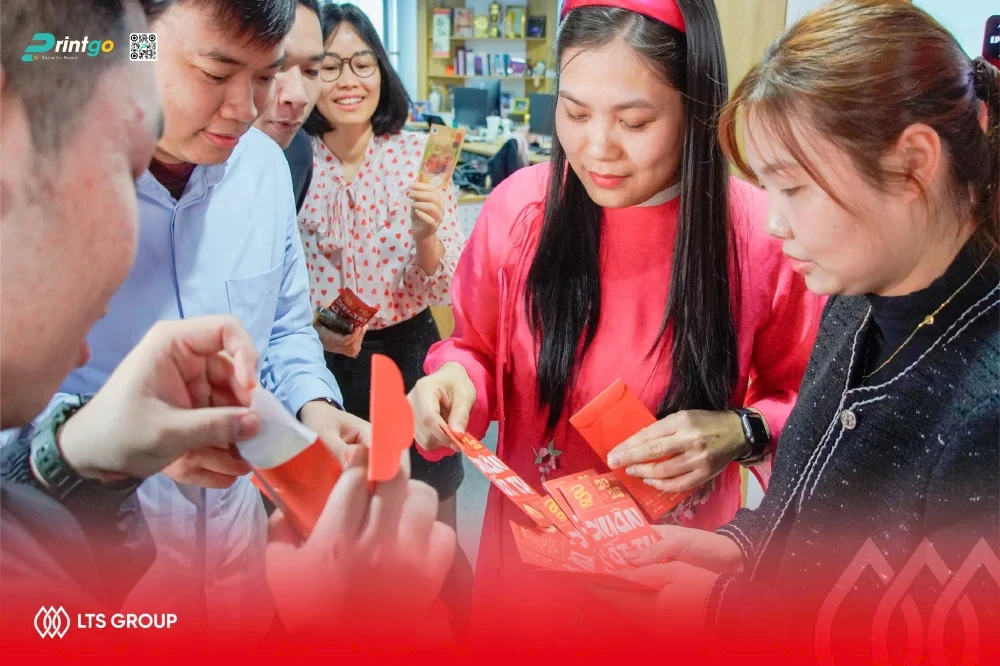 Lì xì tết ghi dấu thương hiệu của tập đoàn công nghệ LTS