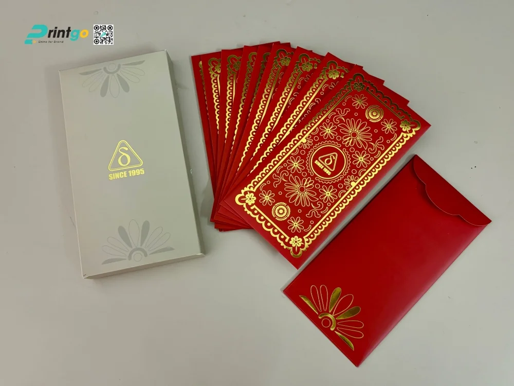 Món quà tết Thép Tây Đô không thể thiếu chiếc lì xì đỏ may mắn