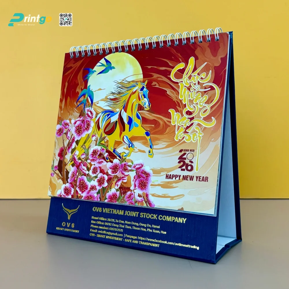 Lịch để bàn: Điểm chạm hàng ngày
