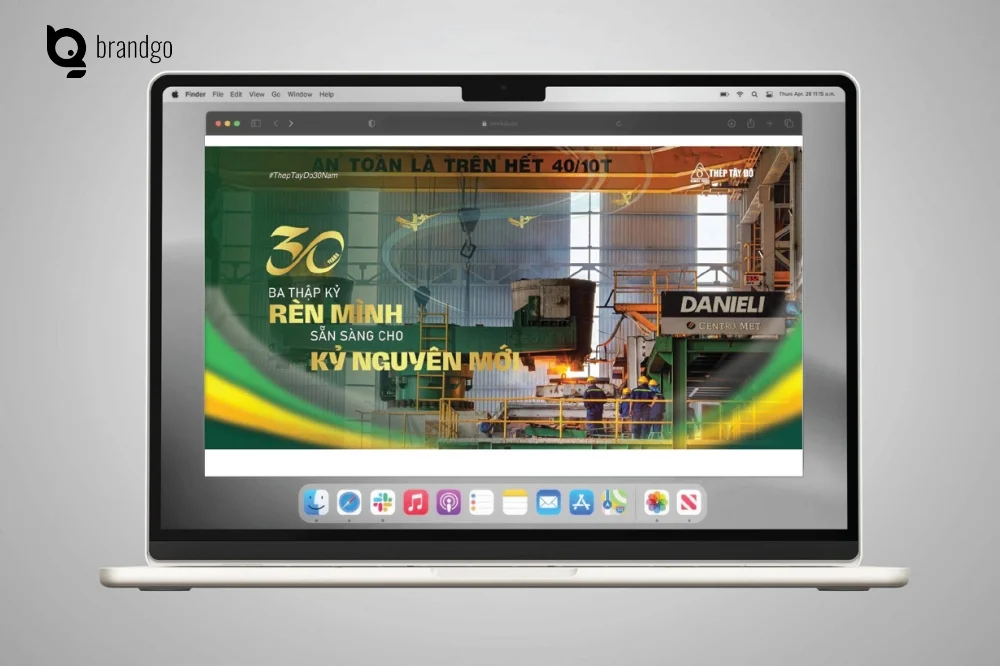 Brandgo – Xây dựng nhận diện thương hiệu trên nền tảng số: Website