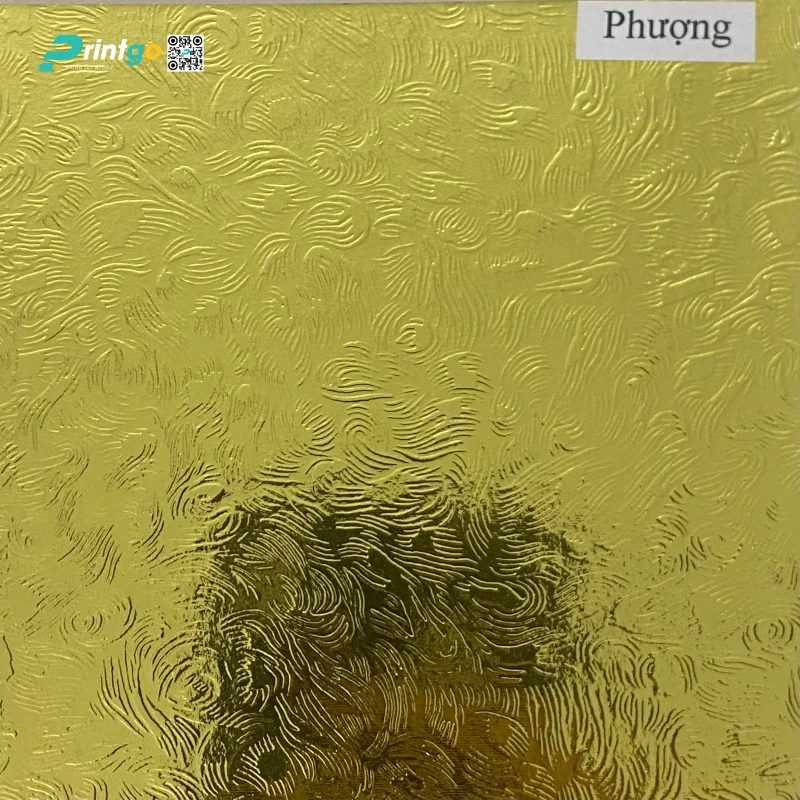 Một số mẫu cán vân trên giấy khác tại Printgo