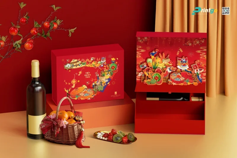 Pringo - Đơn vị thiết kế và in hộp quà tết, lịch tết chất lượng uy tín hàng đầu 
