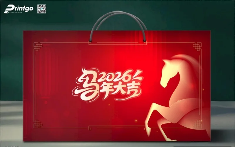 Bộ sưu tập hộp quà tết ngựa có quai xách 