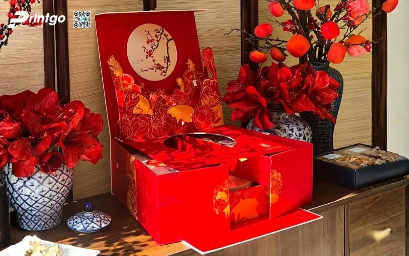 Printgo đồng hành cùng Leea Cake sản xuất bộ hộp quà tết cao cấp