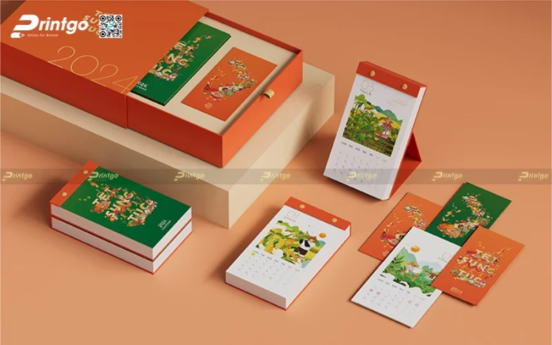 Brandgo và Printgo: Giới thiệu bộ sưu tập hộp quà tết thiết kế Sung Túc 2024