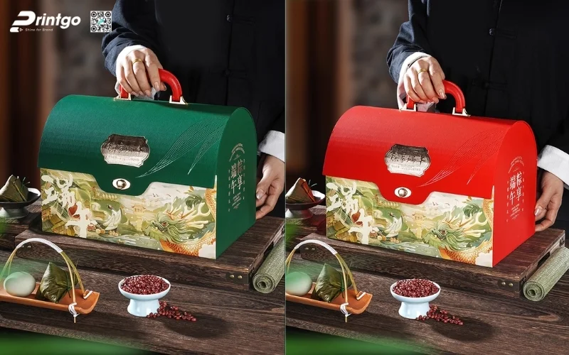 Mẫu hộp quà tết bằng da bền đẹp và sang trọng nhất
