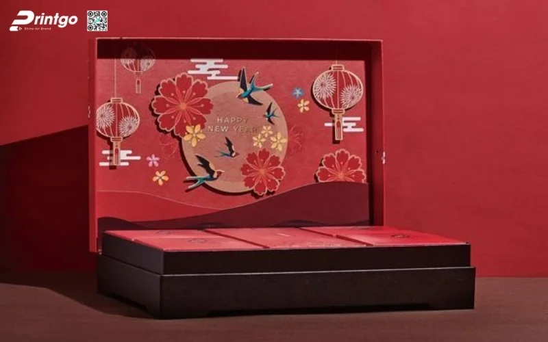 Mẫu hộp quà tết gắn nhạc độc lạ và tinh tế nhất 2026 