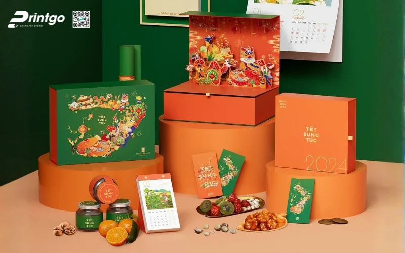 Ra Mắt 999+ Mẫu Hộp Quà Tết 3D Cực Sống Động Và Độc Đáo 2026