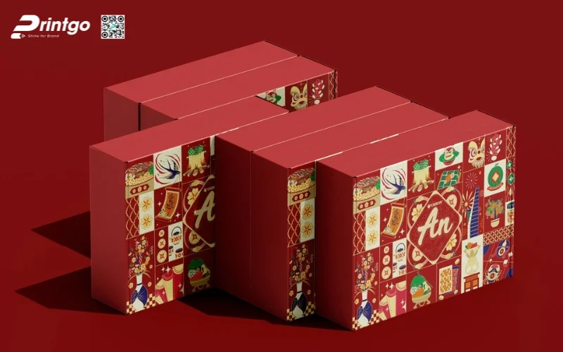 Các kiểu dáng hộp quà tết 3D phổ biến nhất
