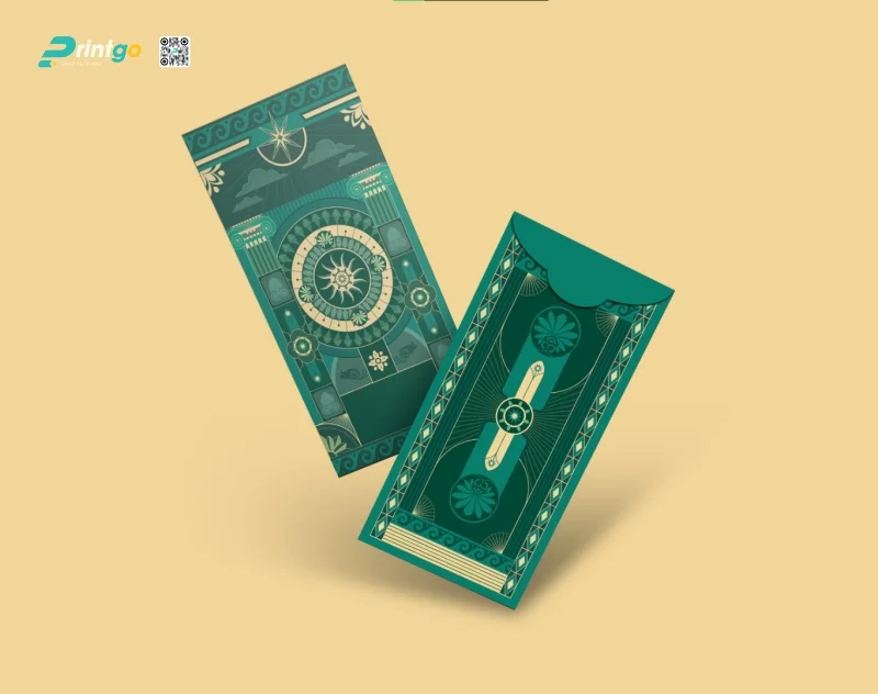 Bộ sưu tập 50+ mẫu lì xì 2026 độc đáo chào xuân Bính Ngọ - Sắc xanh lá