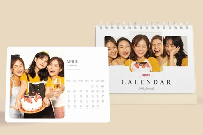 Gợi ý 50+ mẫu lịch gia đình đẹp, cập nhật xu hướng 2026