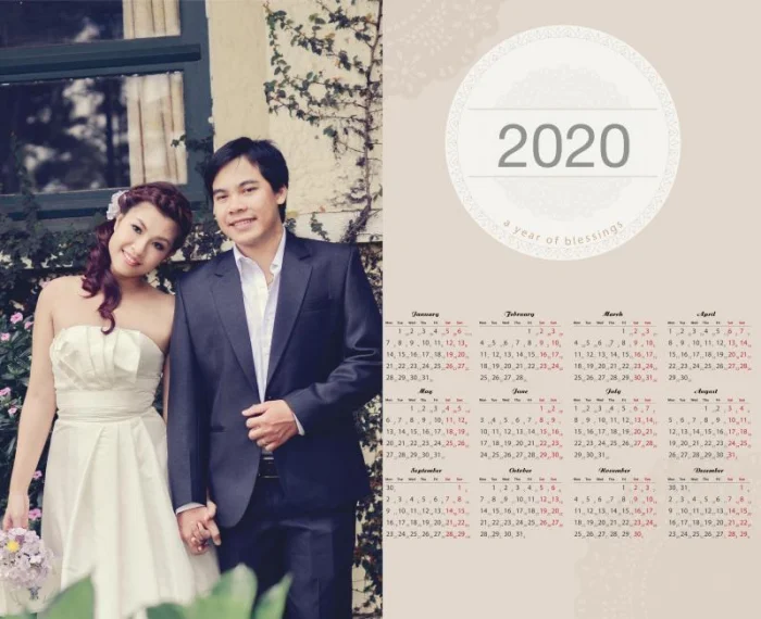Gợi ý 50+ mẫu lịch gia đình đẹp, cập nhật xu hướng 2026