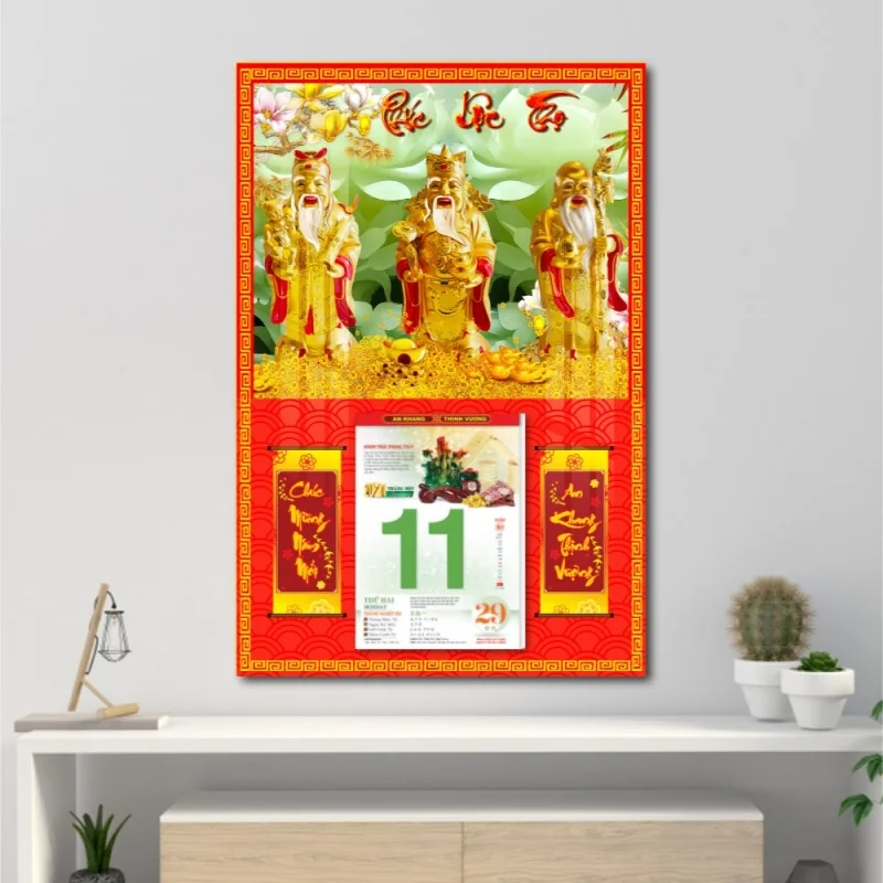  Lưu ý khi lựa chọn thiết kế lịch phong thủy