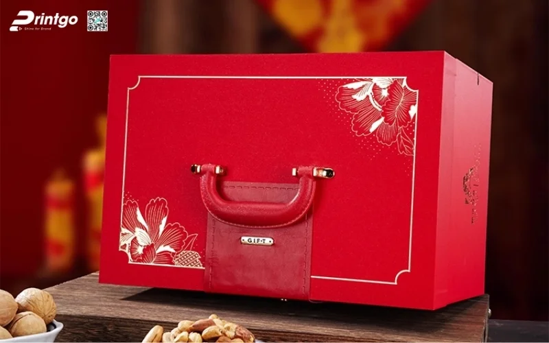 Mẫu hộp quà tết bằng da bền đẹp và sang trọng nhất