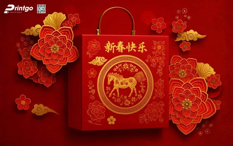 Bộ sưu tập hộp quà tết ngựa có quai xách 