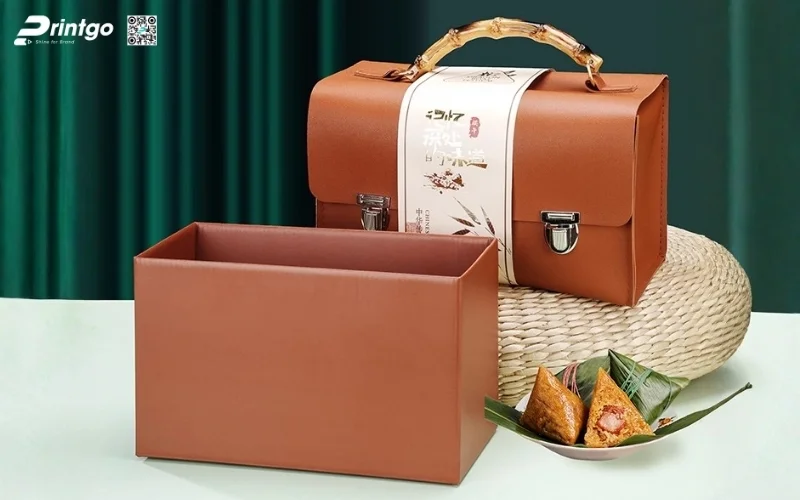 Mẫu hộp quà tết bằng da bền đẹp và sang trọng nhất