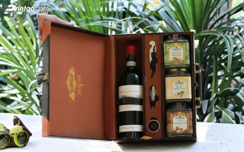 Mẫu hộp quà tết bằng da bền đẹp và sang trọng nhất