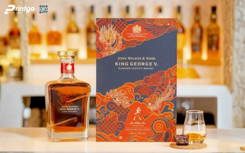 Mẫu hộp quà tết có rượu chivas cao cấp