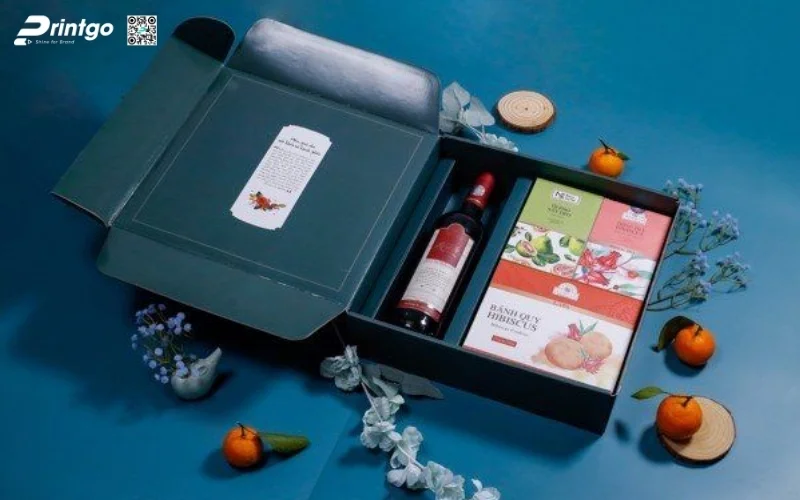 Bộ sưu tập hộp quà tết có rượu vang đẳng cấp nhất 2026