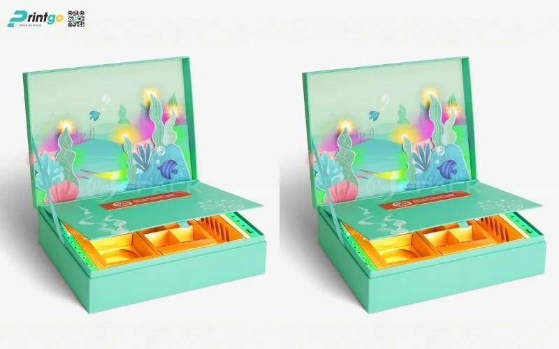 Mẫu hộp quà tết có đèn led độc đáo và ấn tượng nhất 2026 Mẫu hộp quà tết có đèn led độc đáo và ấn tượng nhất 2026