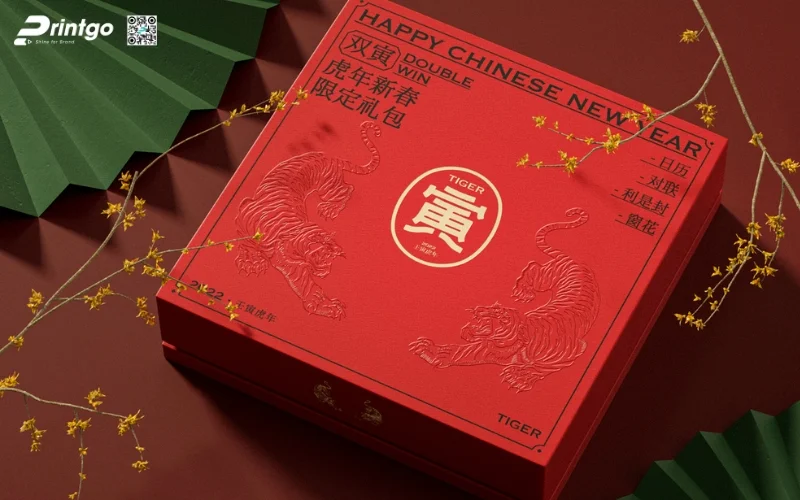 Mẫu hộp quà tết quy cách hộp âm dương