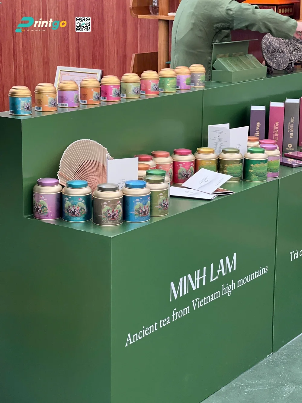 Thương hiệu Minh Lam Trà tham gia Cafe show Hanoi 2025 