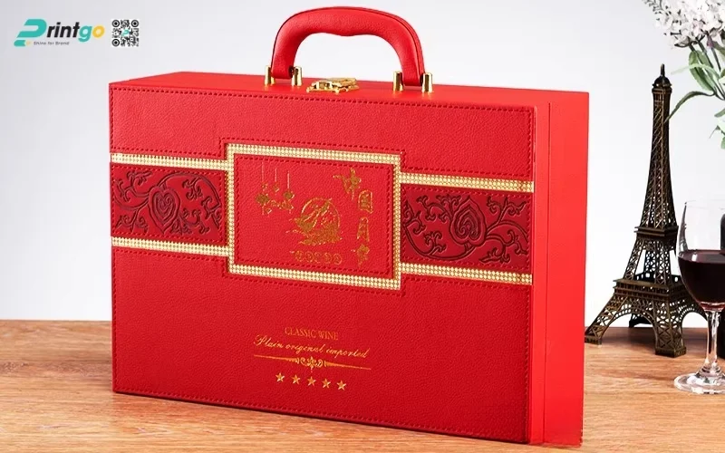 Mẫu hộp quà tết bằng da bền đẹp và sang trọng nhất