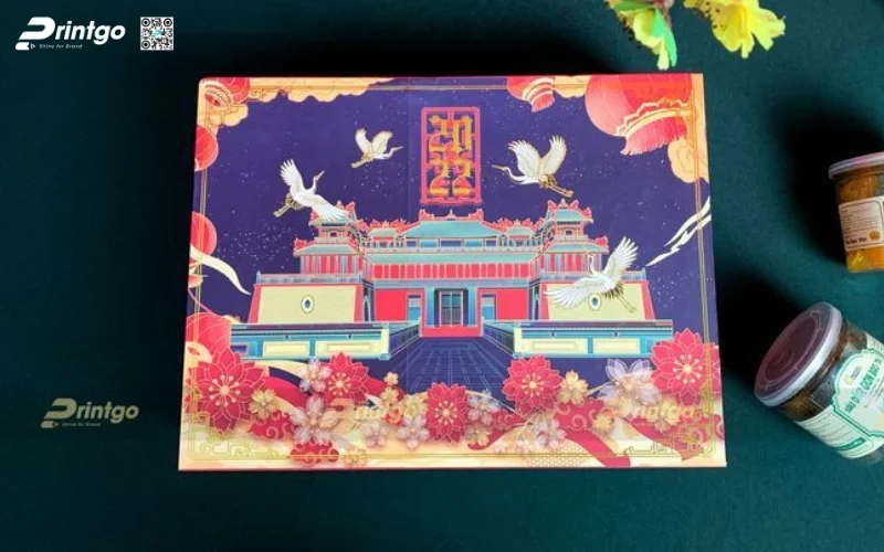 Các mẫu hộp quà tết đẹp danh lam thắng cảnh
