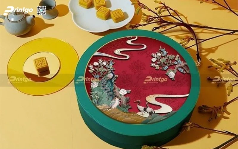 Bộ sưu tập những mẫu hộp quà tết tròn độc đáo nhất