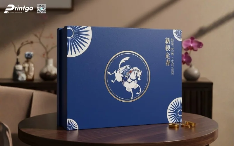 Bộ sưu tập hộp quà tết ngựa quy cách hộp âm dương 
