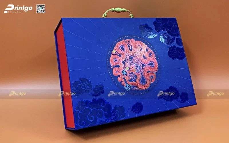  Mẫu hộp quà tết bán sẵn Phi Long Xanh 