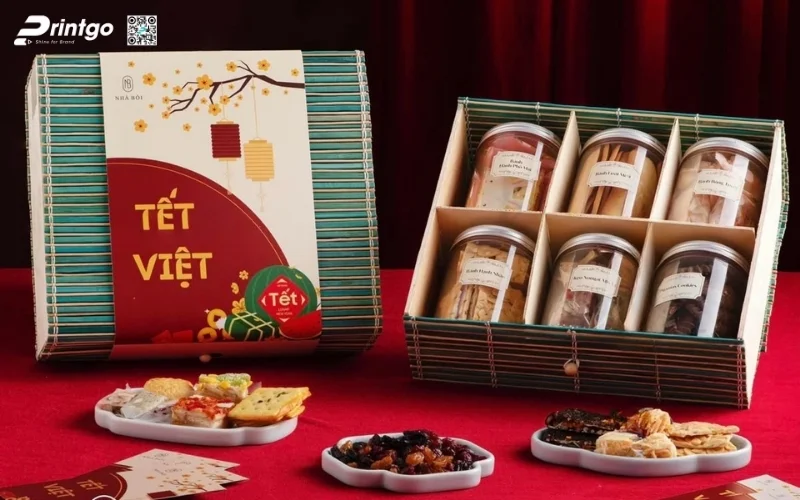 Những phụ kiện có thể đi kèm với hộp quà tết hạt dinh dưỡng