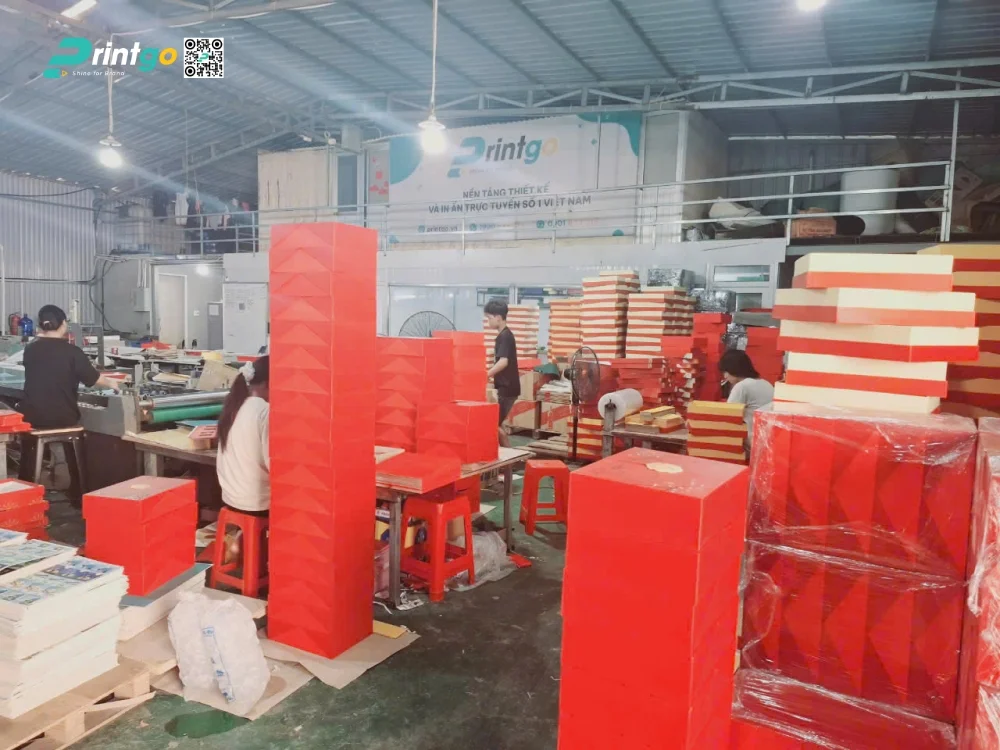 Hệ thống xưởng in Printgo tại Hà Nội và TP. Hồ Chí Minh đáp ứng nhu cầu của khách hàng