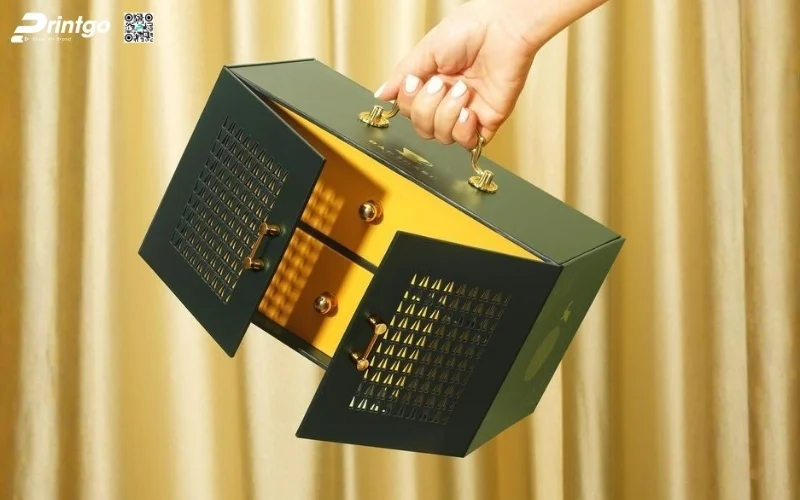 Những quy cách của hộp quà tết có quai xách
