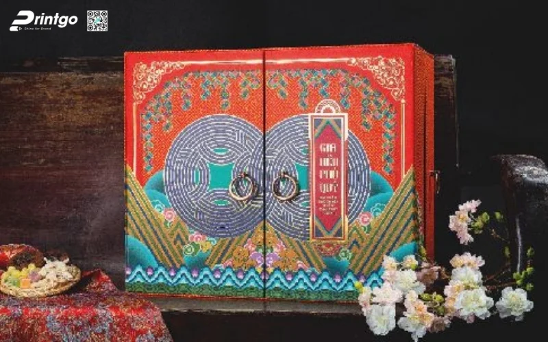 Quy cách hộp quà tết có rượu phổ biến