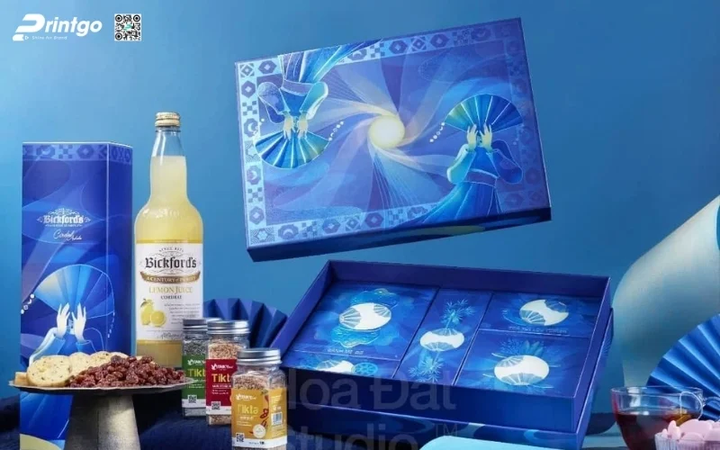 Mẫu hộp quà tết có rượu chivas cao cấp