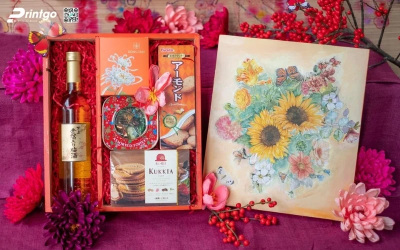 Mẫu hộp quà tết có rượu chivas cao cấp