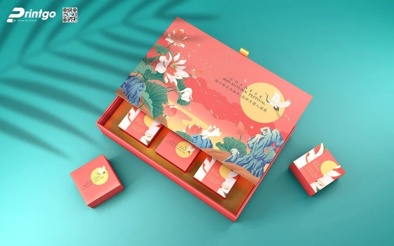 Một số mẫu hộp quà tết đẹp nắp trượt