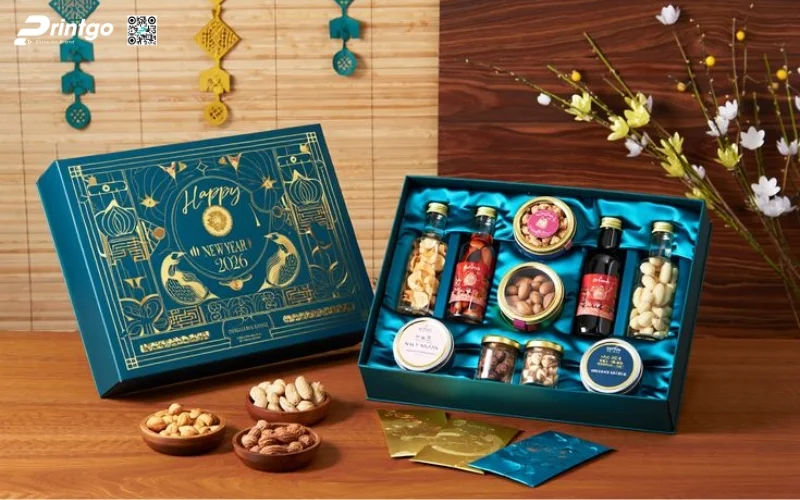 Mẫu hộp quà Tết khách sạn quy cách âm dương