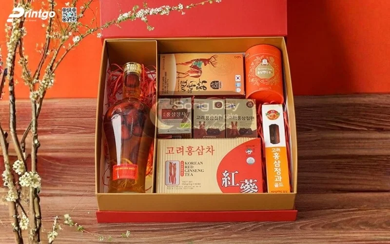 Mẫu hộp quà tết có rượu chivas cao cấp