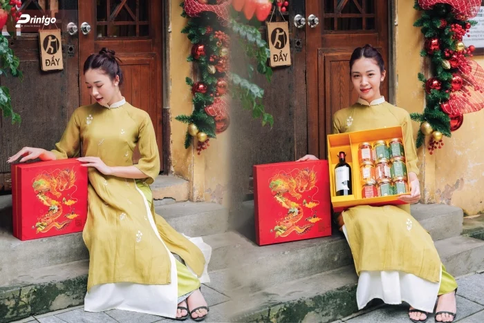 Hộp quà Tết âm dương