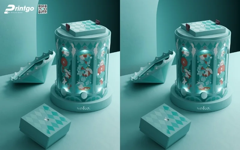 Những tone màu phù hợp để thiết kế hộp quà tết có đèn led Những tone màu phù hợp để thiết kế hộp quà tết có đèn led