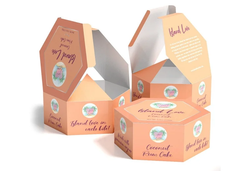 Tổng hợp các mẫu hộp giấy lục giác ấn tượng, độc đáo