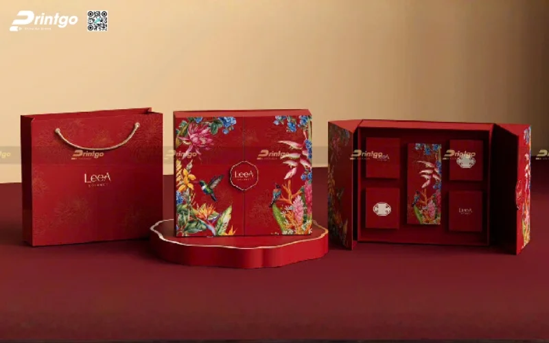 Dự án hộp quà tết các loại hạt Printgo đã triển khai